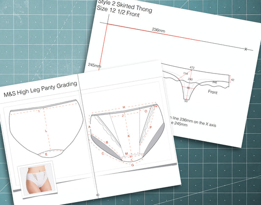 Intimates Masterclass I, Panties Styling, Course 1