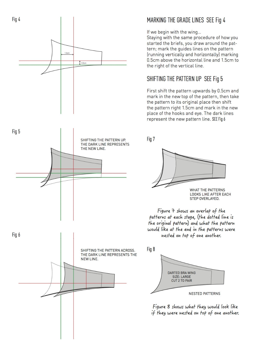 EBook: Van Jonsson Design- How to grade a bra and brief