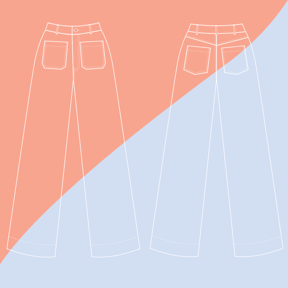 PDF by Masin Sewing Pattern- Heidi Pants
