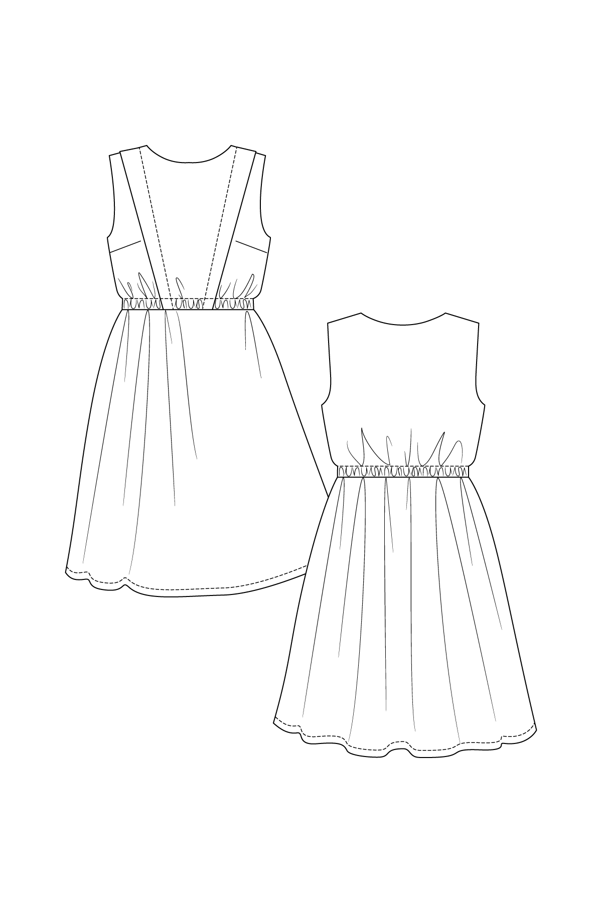 PDF Named Clothing Pattern- Leini Dress