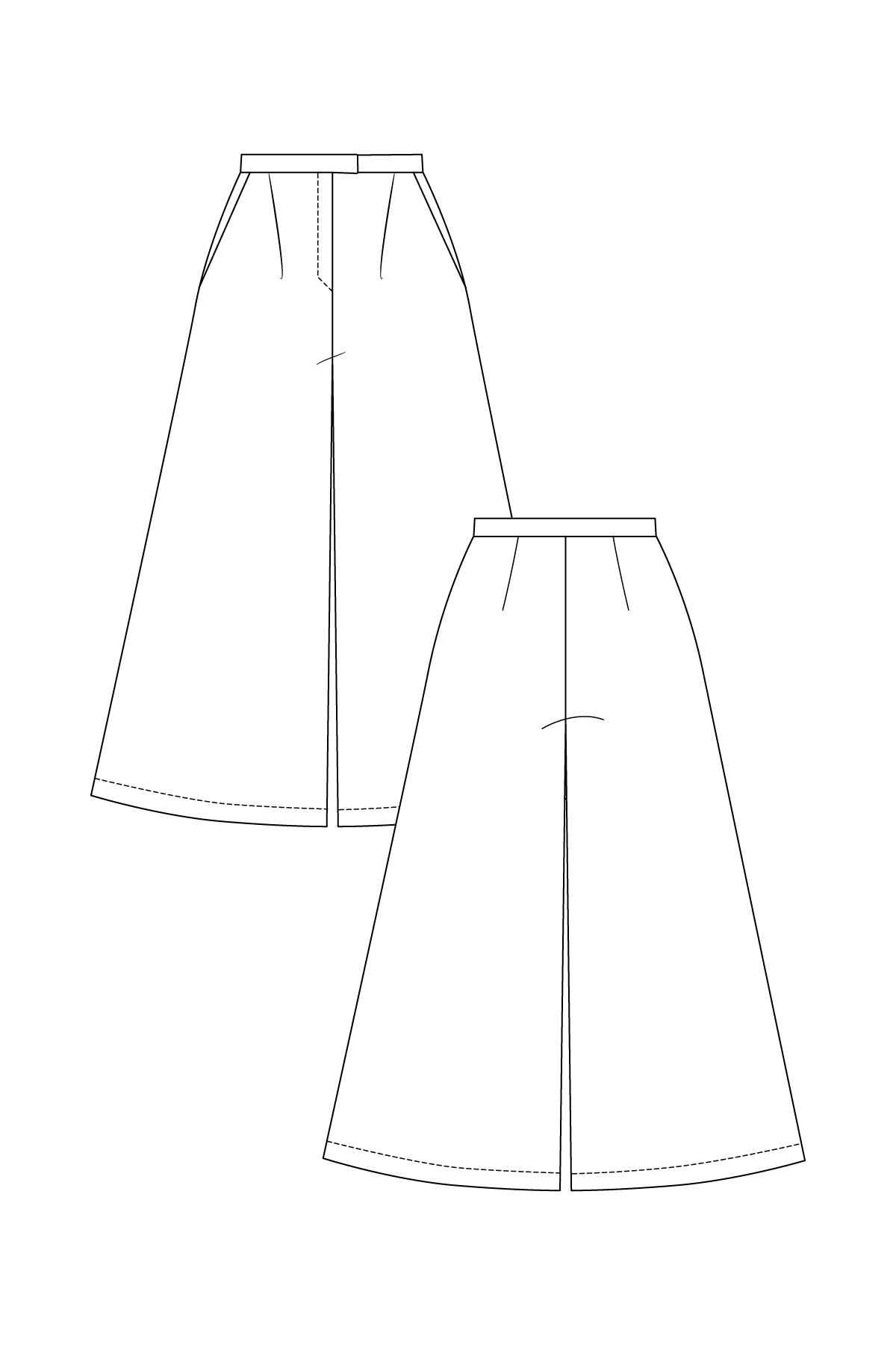 PDF Named Clothing Pattern- Mimosa Culottes
