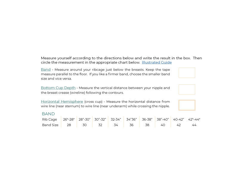 LilypaDesigns Lotus Wireless Bra & Cami Pattern = Sizes A-DD & DD-GG = PAPER