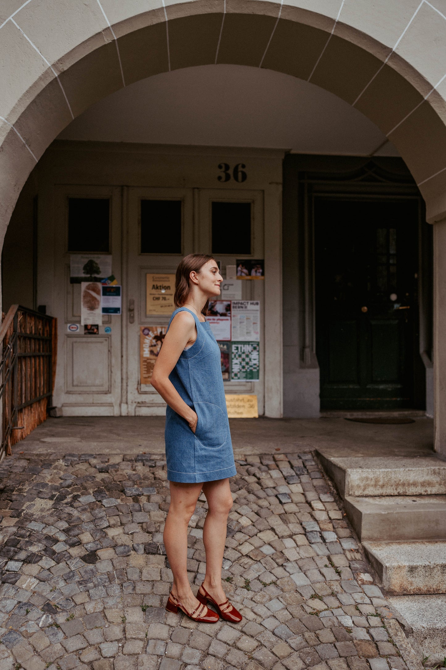 PDF by Masin Sewing Pattern- Sasha Shift Dress