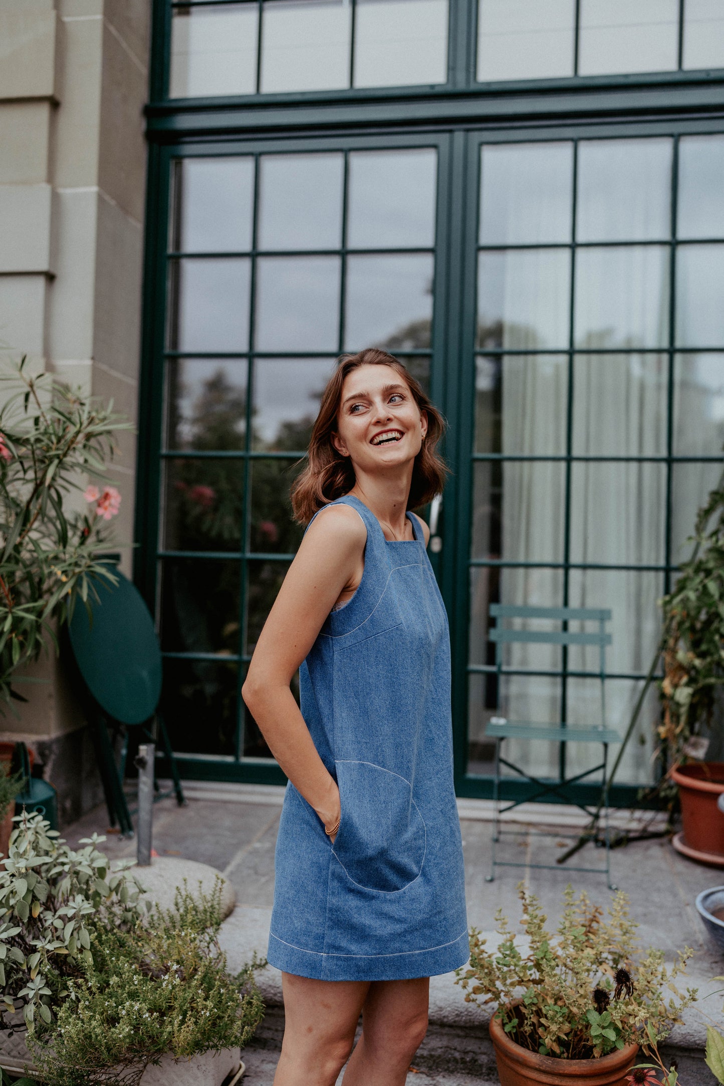 PDF by Masin Sewing Pattern- Sasha Shift Dress