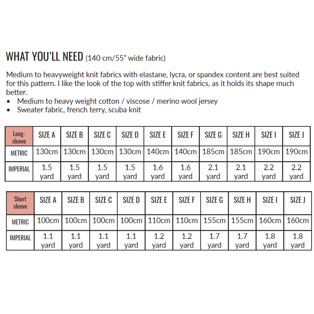 PDF by Masin Sewing Pattern- Molly Mockneck