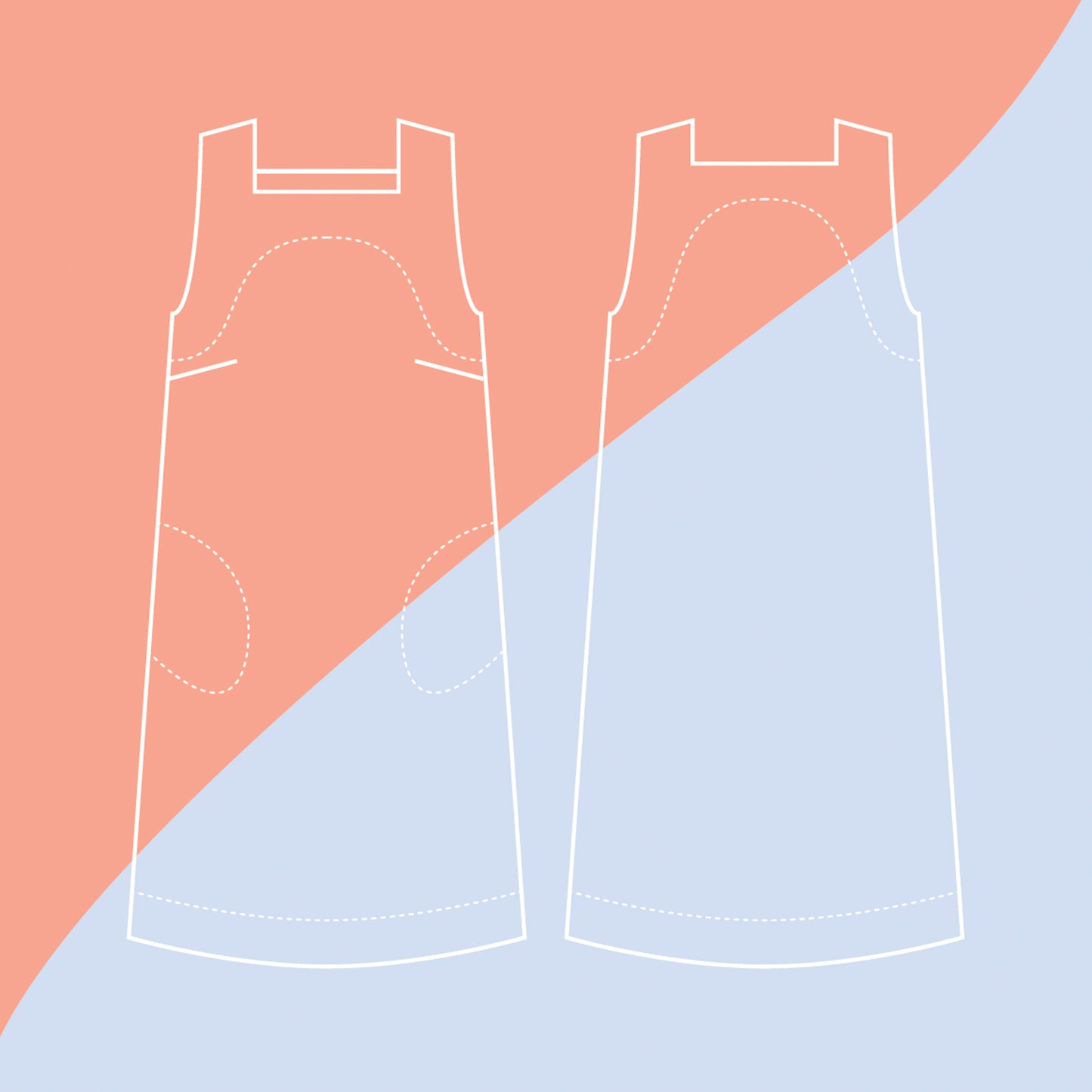 PDF by Masin Sewing Pattern- Sasha Shift Dress