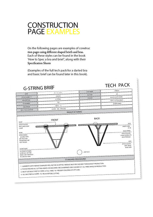 EBook: Van Jonsson Design- How to write a bra and brief tech pack
