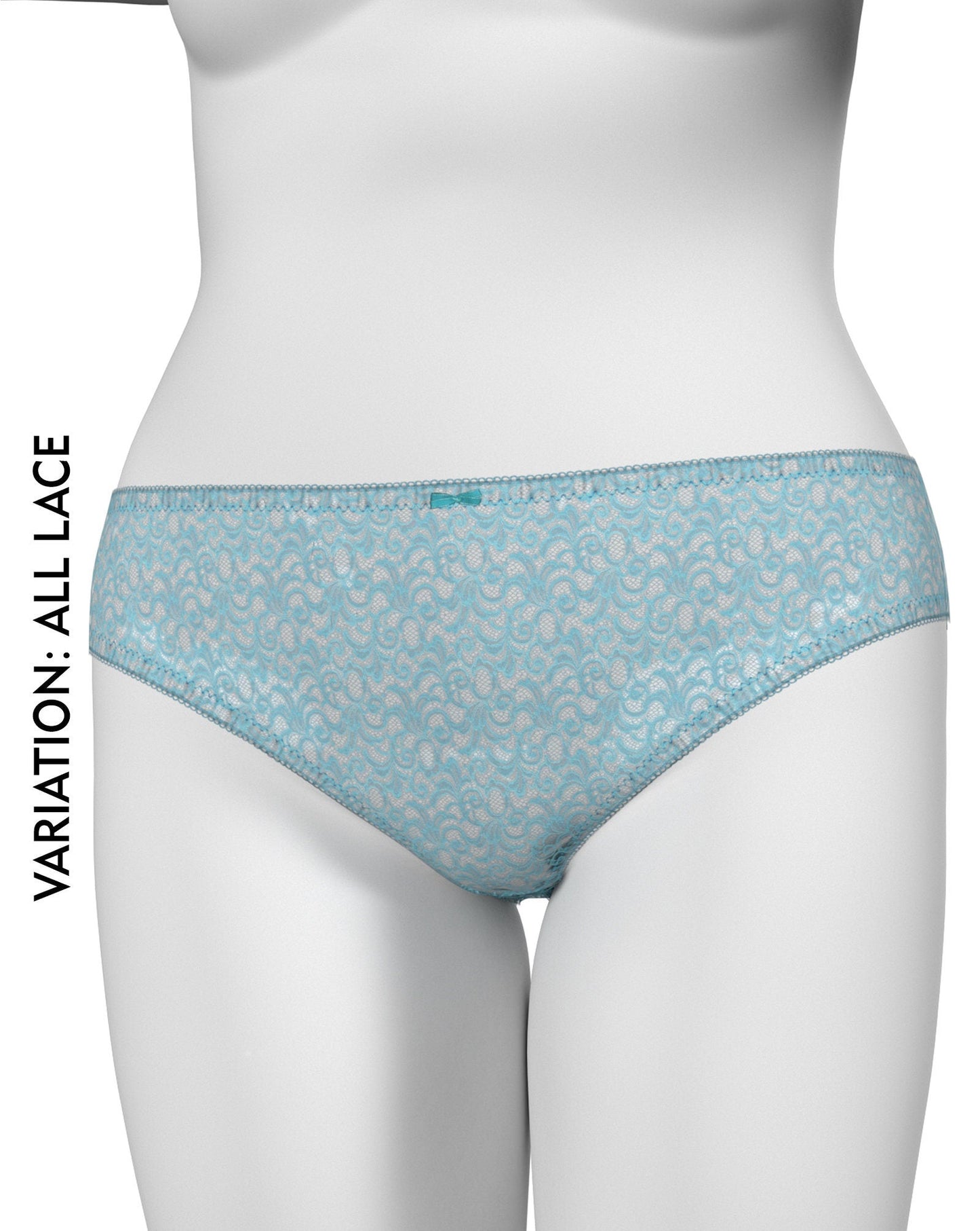 PDF "Anna" Hipster Panty Sewing Pattern, Plus Sizes 1X-4X