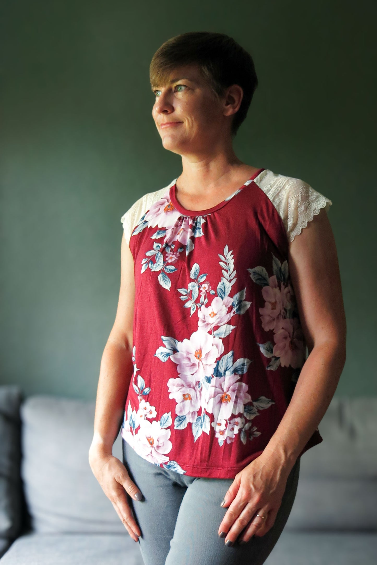 PDF Primrose Dawn Sewing Pattern- Mona Top