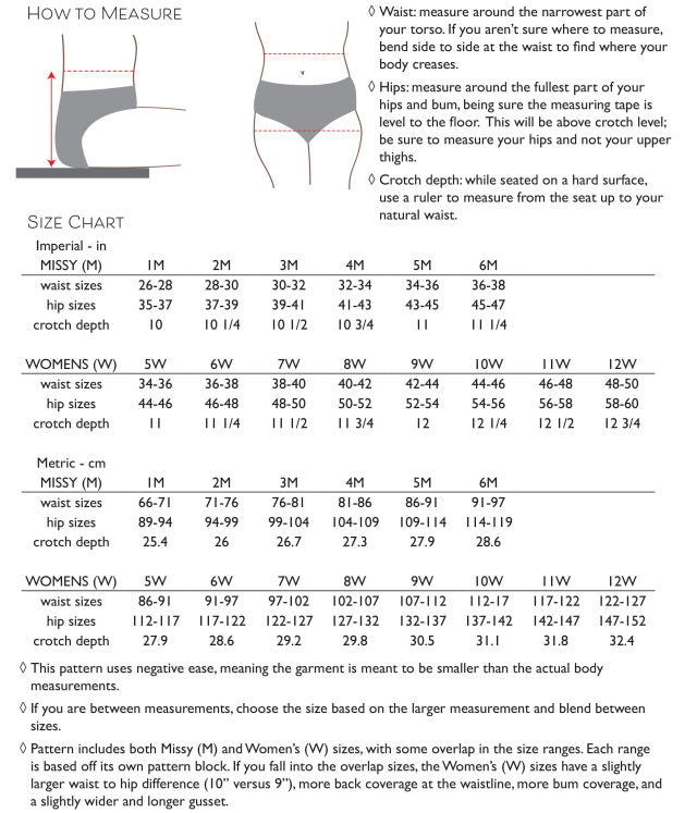 PDF Primrose Dawn Sewing Pattern- Elodie Briefs