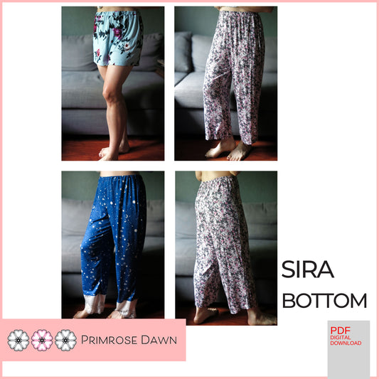 PDF Primrose Dawn Sewing Pattern-Sira Bottom