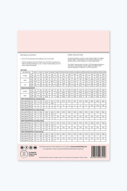 PDF Named Clothing Pattern- Taimi Dress & Top